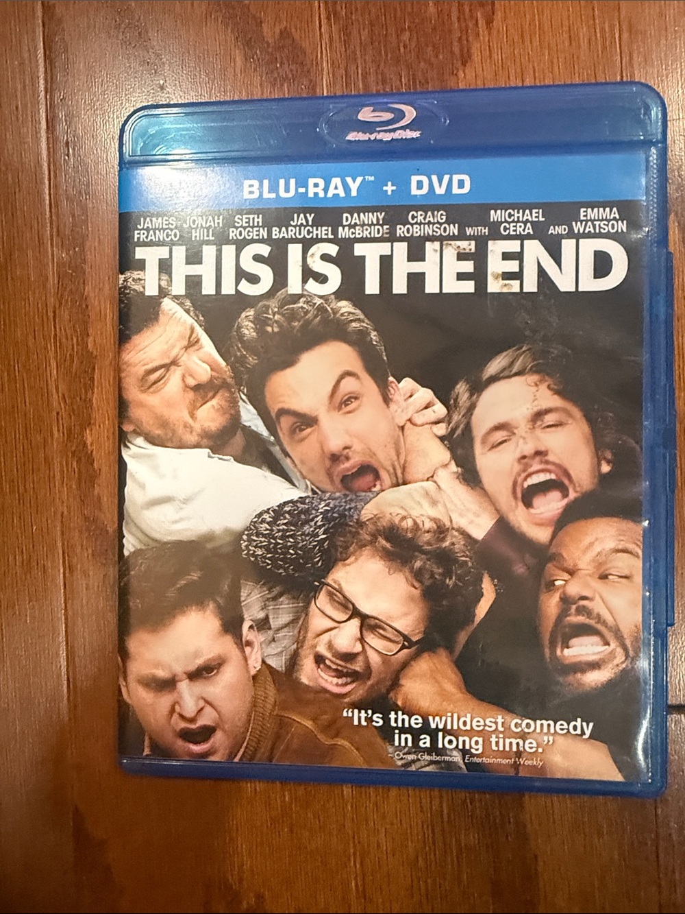 This Is the End Blu-ray DVD 2 Disc Set Seth Rogen James Franco Comedy